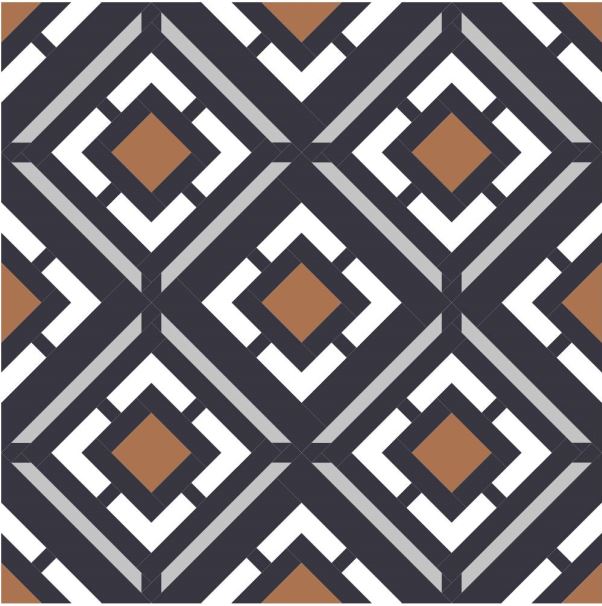 Roma Mid-Century Modern Quilt Pattern - PDF+ Download (includes step-by-step videos!)